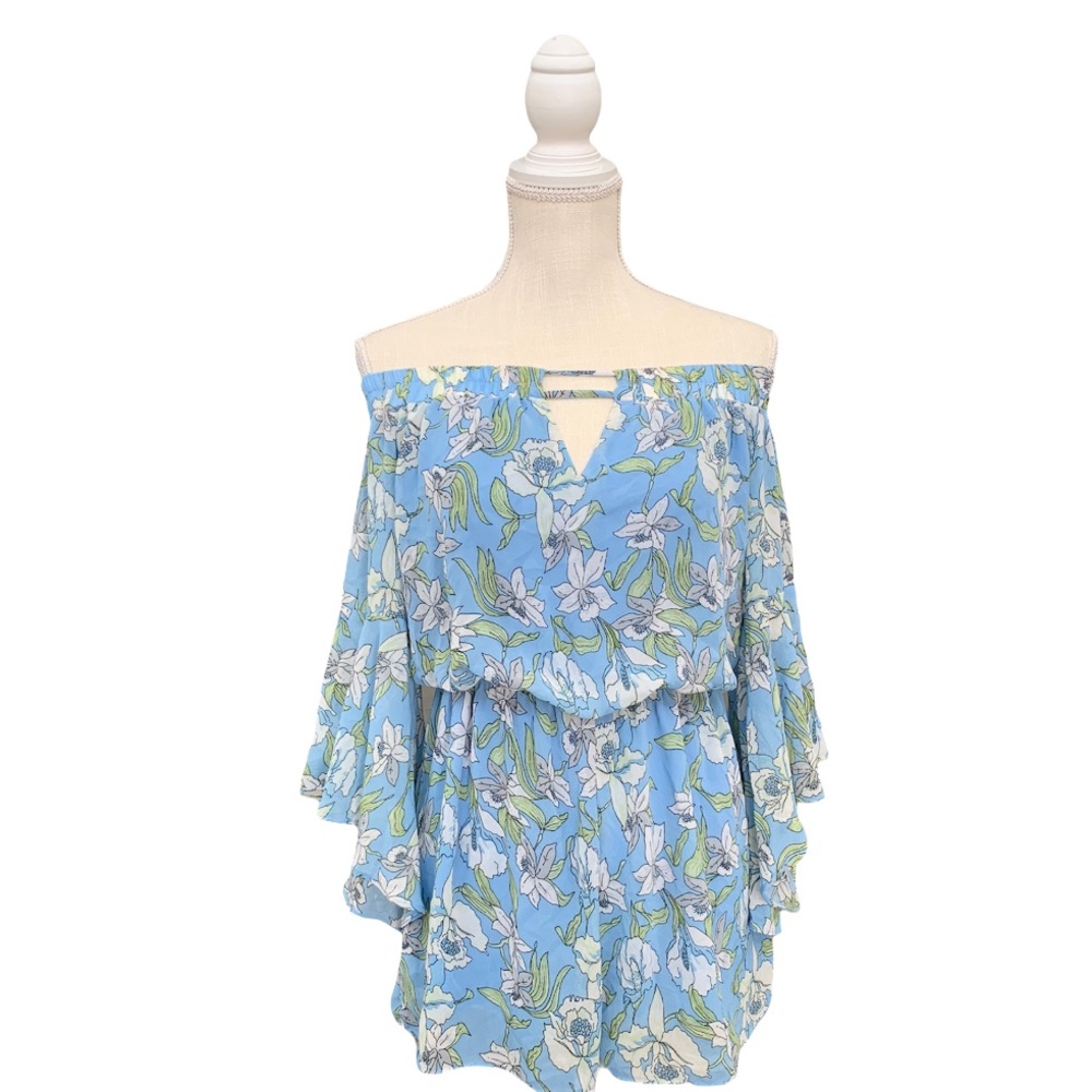 Essue Floral Romper Shorts
